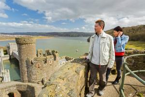 Conwy Castle Town Walls image 1